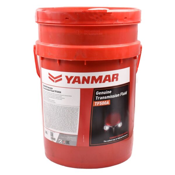Yanmar Transmission oil TF500A (20 liters) Extra information: Original Yanmar oil limited wear to gearbox parts Hydrauliek oil Hydrostat oil