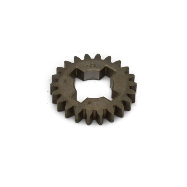 Sprocket gearbox Iseki SW519 Concerns original Iseki part! Original part number: 2503-311-006-10 250331100610 Dimensions: Teeth: 22 pcs