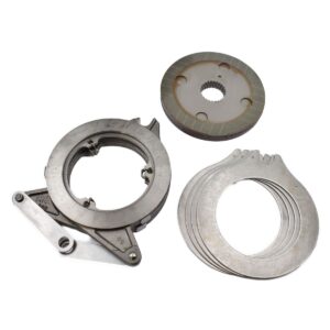 COMPLETE SET BRAKE SYSTEM FOR ISEKI Contents: 6 brake discs 4 brake rings 1 brake system Original part number: 1568-310-210-20 156831021020 This is an original Iseki part! Dimensions: Brake disc diameter: 182mm