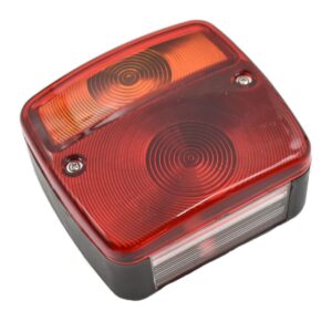 Taillight universal Dimensions: Length: 110mm Width: 100mm Height: 55mm Extra info: City light / Brake light / Indicator Without seeds!